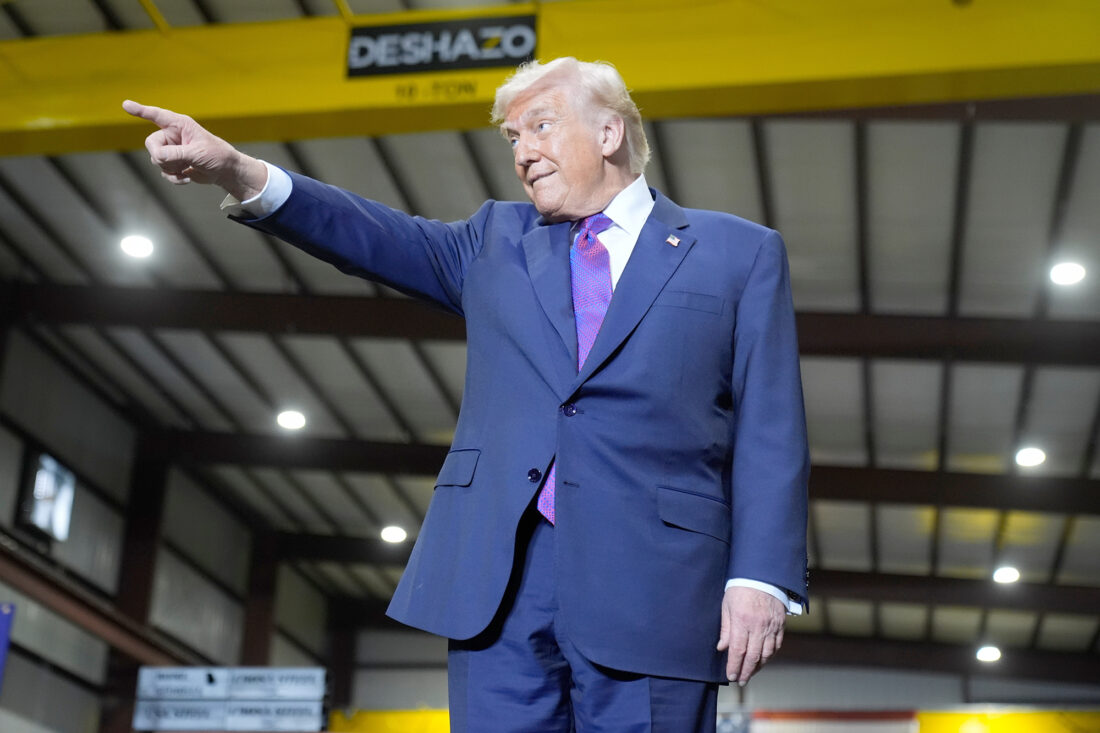 Trump visits Georgia as GOP looks for midterm boost